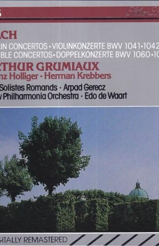 Bach: Violin Concertos: Double Concertos: Grumiaux: Holliger: Krebbers:Johann Sebastian Bach