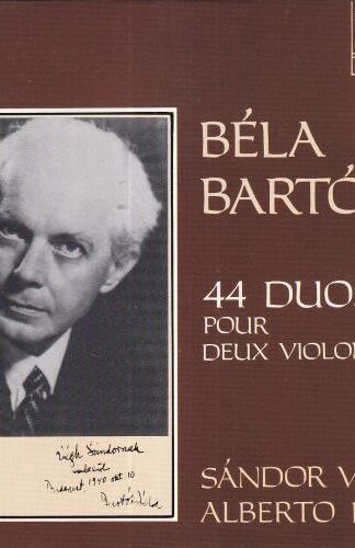 Bartók: 44 Duos Pour Deux Violons:Béla Bartók
