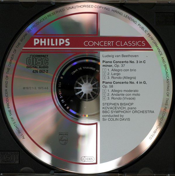 Ludwig van Beethoven, Stephen Bishop-Kovacevich, BBC Symphony Orchestra, Sir Colin Davis-2