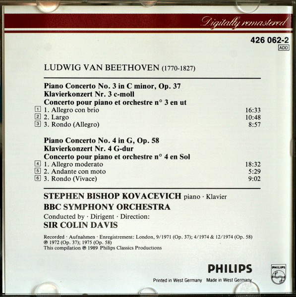 Ludwig van Beethoven, Stephen Bishop-Kovacevich, BBC Symphony Orchestra, Sir Colin Davis-3