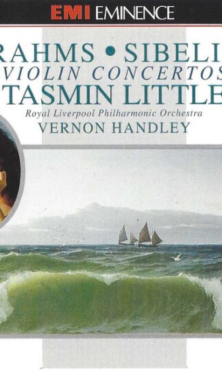 Johannes Brahms & Jean Sibelius - Tasmin Little, Royal Liverpool Philharmonic Orchestra, Vernon Handley-0