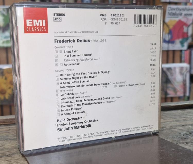 Sir John Barbirolli:Delius. Orchestral Works - Image 2