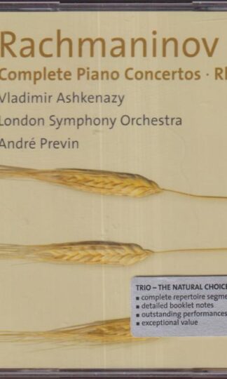 Rachmaninoff: Complete Piano Concertos / Rhapsody:Vladimir Ashkenazy