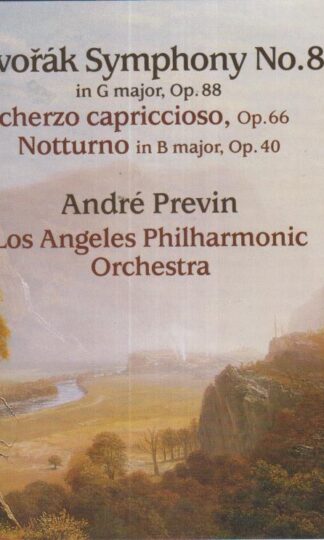 Dvořák: Symphony No. 8 / Scherzo Capriccioso / Notturno In B Major:André Previn