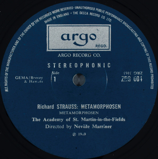 Richard Strauss / Richard Wagner - The Academy Of St. Martin-in-the-Fields, Sir Neville Marriner-2