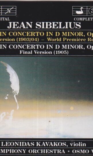 Sibelius: Violin Concerto In D Minor, Op. 47 (Both Versions):Osmo Vänskä