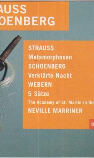 Marriner: Strauss / Schoenberg / Webern - Music for Strings - Neville Marriner:Sir Neville Marriner