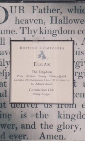 Elgar: The Kingdom / Coronation Ode:Sir Adrian Boult