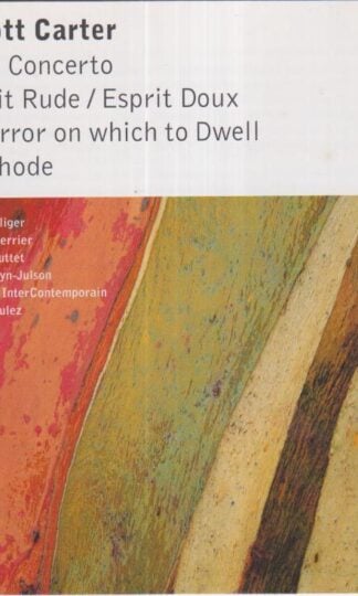 Carter: Oboe Concerto:Pierre Boulez