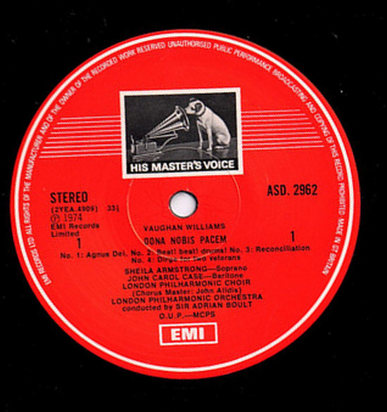 Ralph Vaughan Williams - London Philharmonic Choir, London Philharmonic Orchestra Conducted By Sir Adrian Boult-2