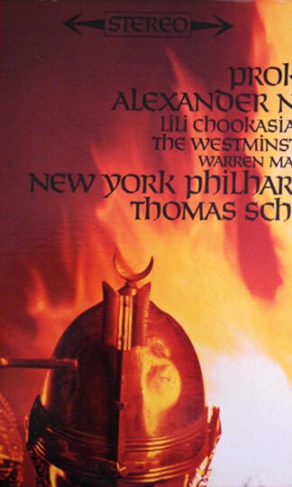 Sergei Prokofiev, Lili Chookasian Contralto, Westminster Symphonic Choir, Warren Martin Director, New York Philharmonic, Thomas Schippers-0