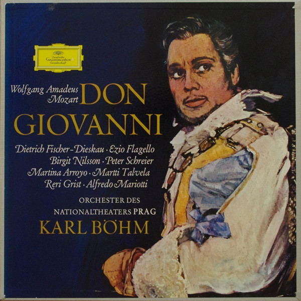 Wolfgang Amadeus Mozart - Dietrich Fischer-Dieskau, Ezio Flagello, Birgit Nilsson, Peter Schreier, Martina Arroyo, Martti Talvela, Reri Grist, Alfredo Mariotti, Orchestr Národního Divadla, Karl Böhm-0