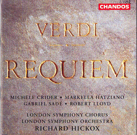 Giuseppe Verdi - London Symphony Chorus - London Symphony Orchestra - Richard Hickox-0