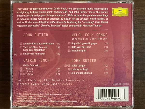John Rutter, Catrin Finch-3