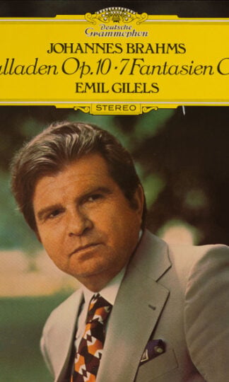Johannes Brahms, Emil Gilels-0