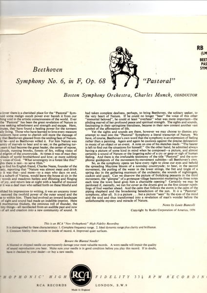 Ludwig Van Beethoven - Charles Munch Conducts The Boston Symphony Orchestra-1