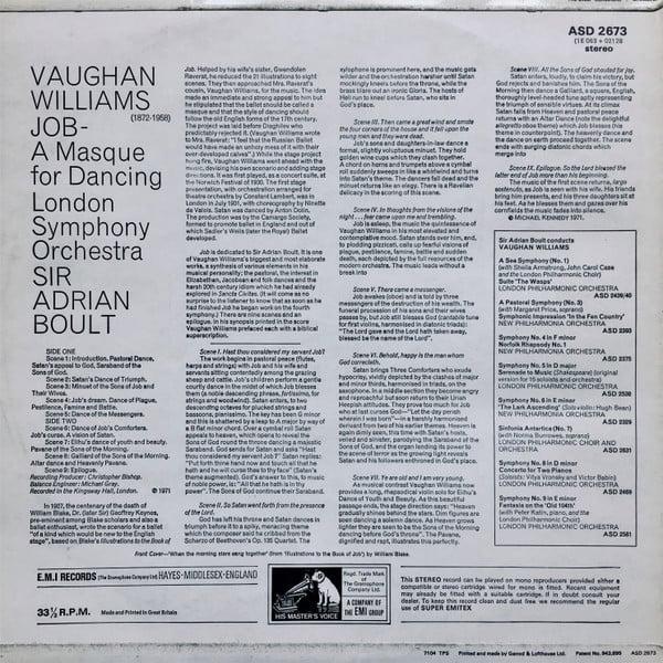 Ralph Vaughan Williams, London Symphony Orchestra, Sir Adrian Boult-1