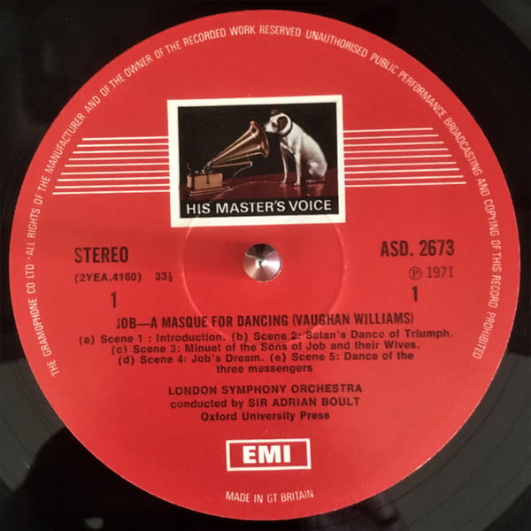 Ralph Vaughan Williams, London Symphony Orchestra, Sir Adrian Boult-2