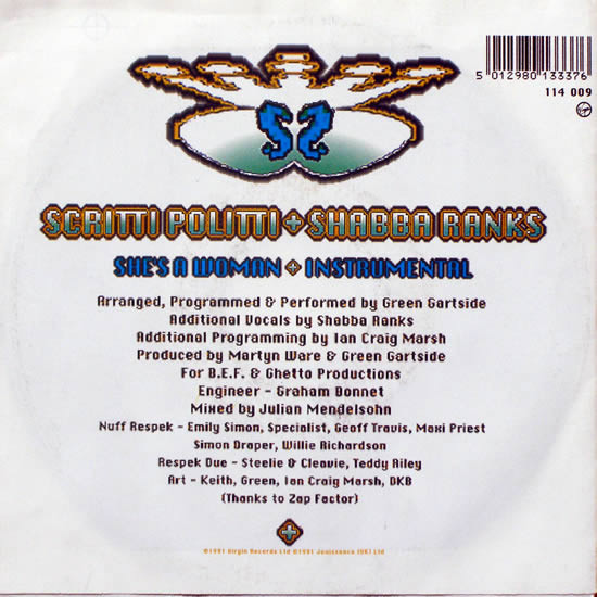 Scritti Politti, Shabba Ranks-1