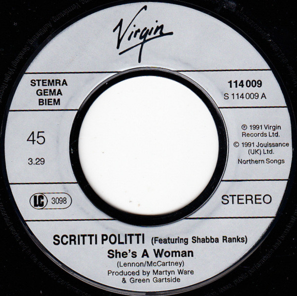 Scritti Politti, Shabba Ranks-2