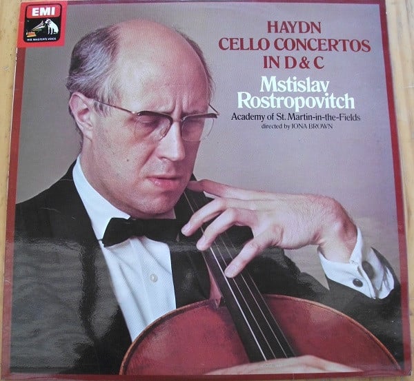 Joseph Haydn, Mstislav Rostropovich, The Academy Of St. Martin-in-the-Fields Directed By Iona Brown-0