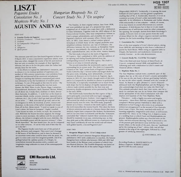 Franz Liszt — Agustin Anievas-1