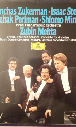 Pinchas Zukerman • Isaac Stern, Itzhak Perlman • Shlomo Mintz, Israel Philharmonic Orchestra, Zubin Mehta, Antonio Vivaldi / Johann Sebastian Bach / Wolfgang Amadeus Mozart-0