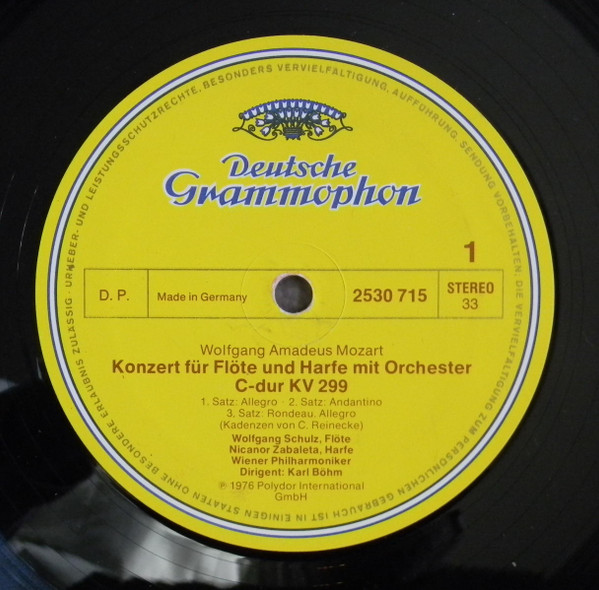 Wolfgang Amadeus Mozart, Karl Böhm, Wiener Philharmoniker, Nicanor Zabaleta, Wolfgang Schulz (3)-2
