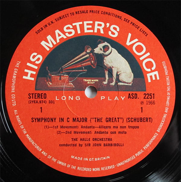 Franz Schubert, Sir John Barbirolli, Hallé Orchestra-2