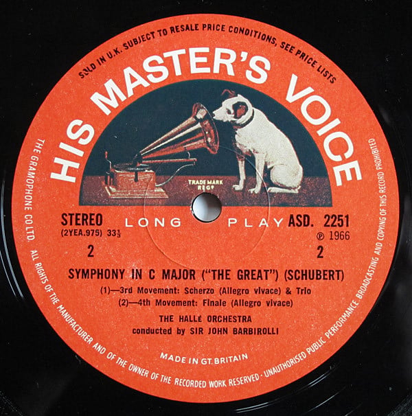 Franz Schubert, Sir John Barbirolli, Hallé Orchestra-3