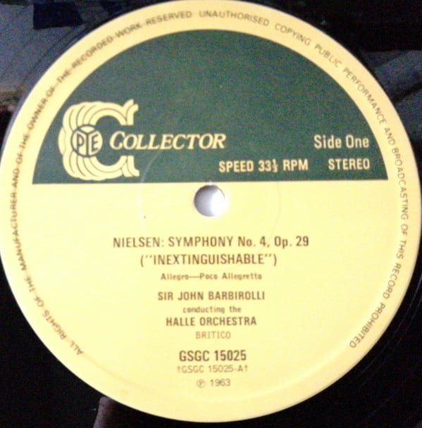 Carl Nielsen, Sir John Barbirolli Conducting The Hallé Orchestra-3
