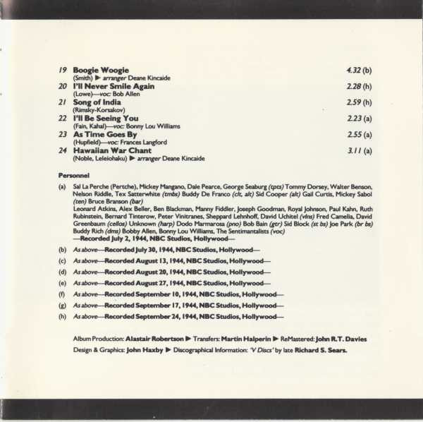 Tommy Dorsey And His Orchestra-2