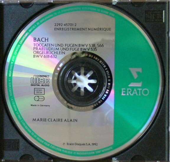 Johann Sebastian Bach, Marie-Claire Alain-2