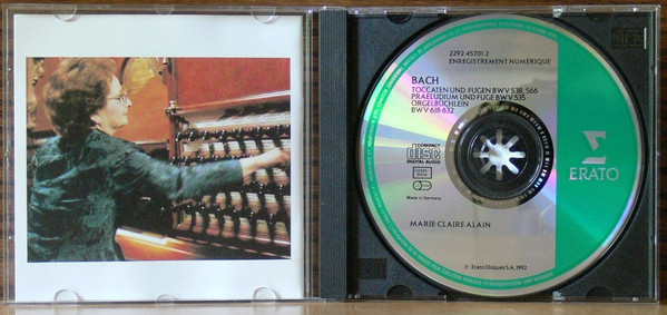 Johann Sebastian Bach, Marie-Claire Alain-3