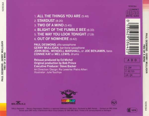 Paul Desmond - Gerry Mulligan-1