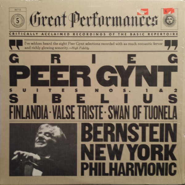 Edvard Grieg / Jean Sibelius - Leonard Bernstein, New York Philharmonic-0
