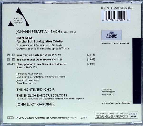 Johann Sebastian Bach, John Eliot Gardiner, The Monteverdi Choir, The English Baroque Soloists-1