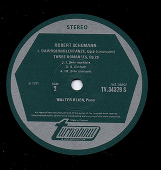 Robert Schumann, Walter Klien-2