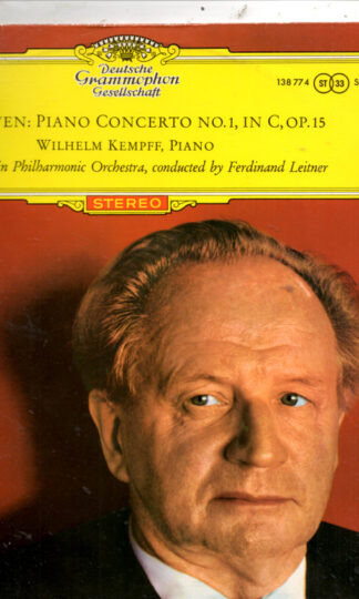 Ludwig van Beethoven / Wilhelm Kempff, Berliner Philharmoniker Dirigent: Ferdinand Leitner-0