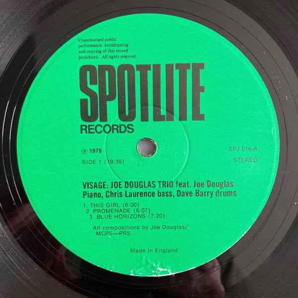 Joe Douglas Trio-2