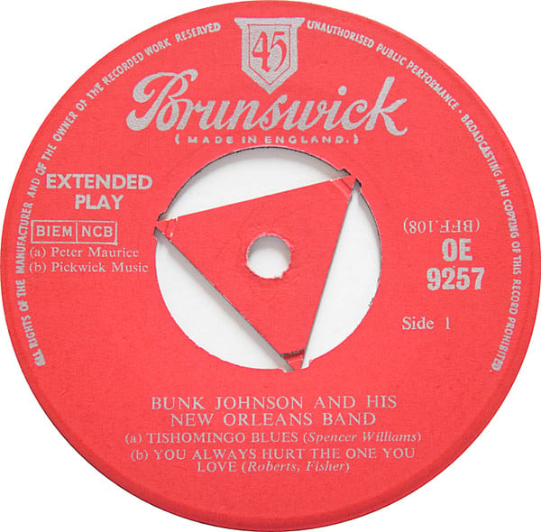Bunk Johnson And His New Orleans Band-2