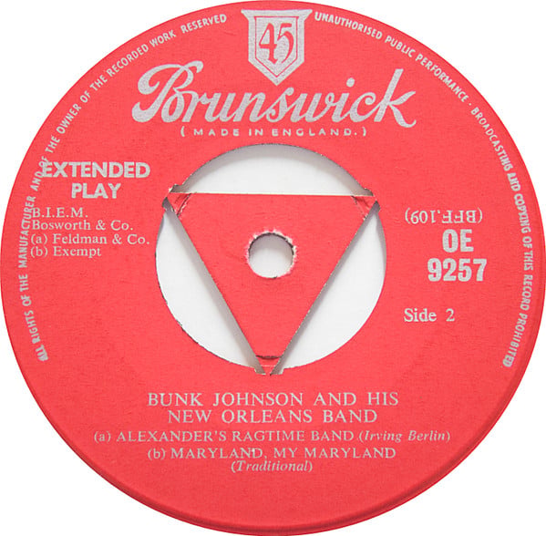 Bunk Johnson And His New Orleans Band-3