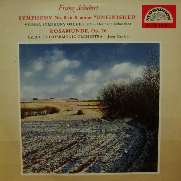 Franz Schubert, The Czech Philharmonic Orchestra, Jean Meylan / Wiener Symphoniker, Hermann Scherchen-0
