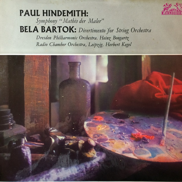 Paul Hindemith, Béla Bartók - Dresdner Philharmonie, Heinz Bongartz, Rundfunk-Sinfonie-Orchester Leipzig, Herbert Kegel-0