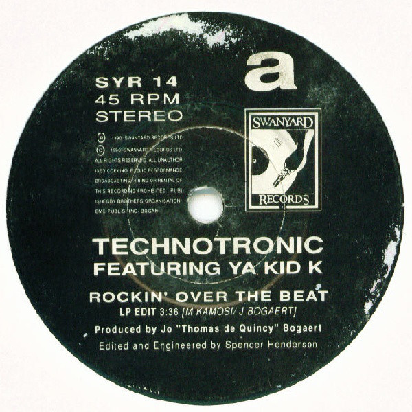 Technotronic Featuring Ya Kid K-2