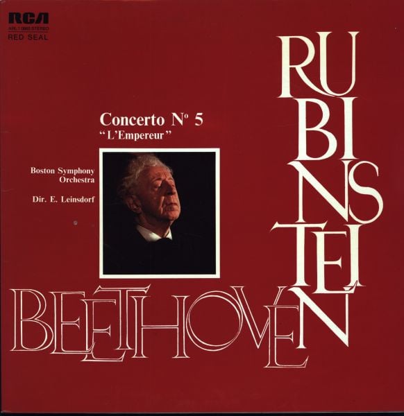 Ludwig van Beethoven, Arthur Rubinstein, Boston Symphony Orchestra, Erich Leinsdorf-0
