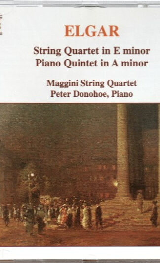 Sir Edward Elgar - The Maggini Quartet, Peter Donohoe-0