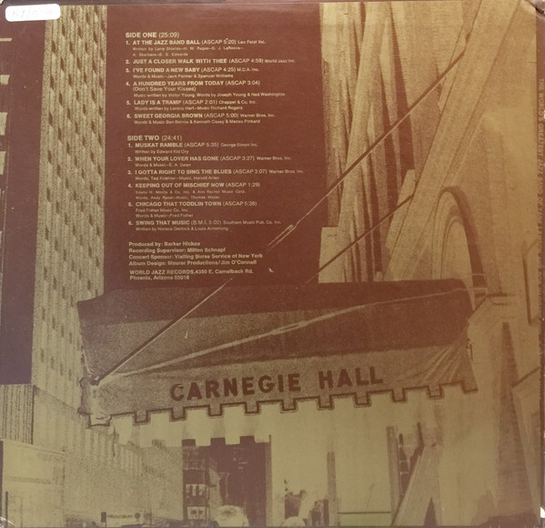 The World's Greatest JazzBand Of Yank Lawson & Bob Haggart With Special Guests Bobby Hackett And Maxine Sullivan With Bud Freeman, Bob Wilber, Vic Dickenson, Eddie Hubble, Ralph Sutton (2) And Gus Johnson-1
