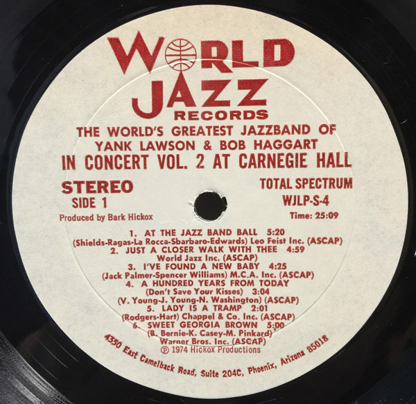 The World's Greatest JazzBand Of Yank Lawson & Bob Haggart With Special Guests Bobby Hackett And Maxine Sullivan With Bud Freeman, Bob Wilber, Vic Dickenson, Eddie Hubble, Ralph Sutton (2) And Gus Johnson-4