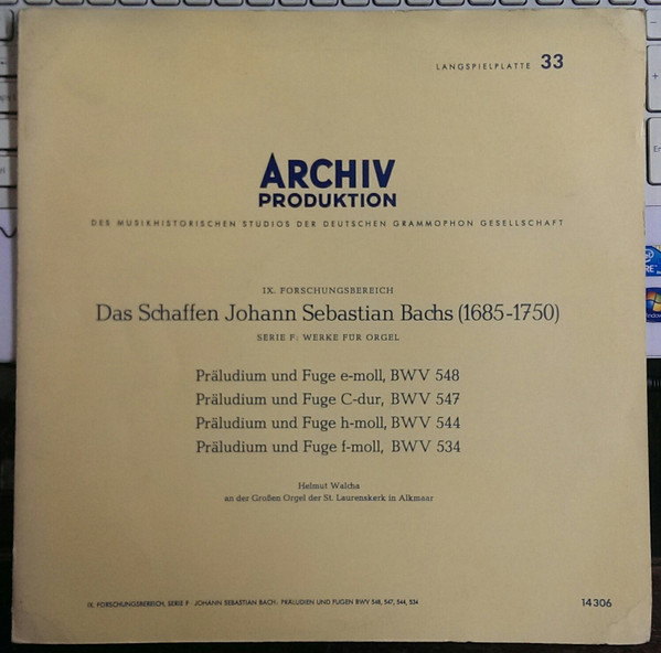 Johann Sebastian Bach / Helmut Walcha-0